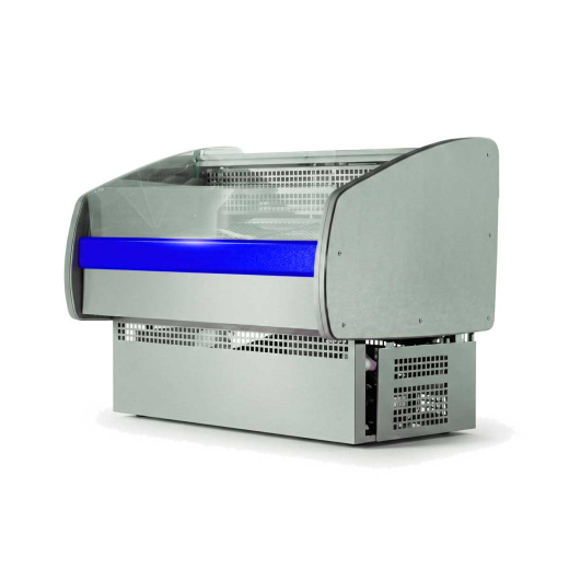 Гастрономическая открытая витрина Ангара 2 1,3м 0+5