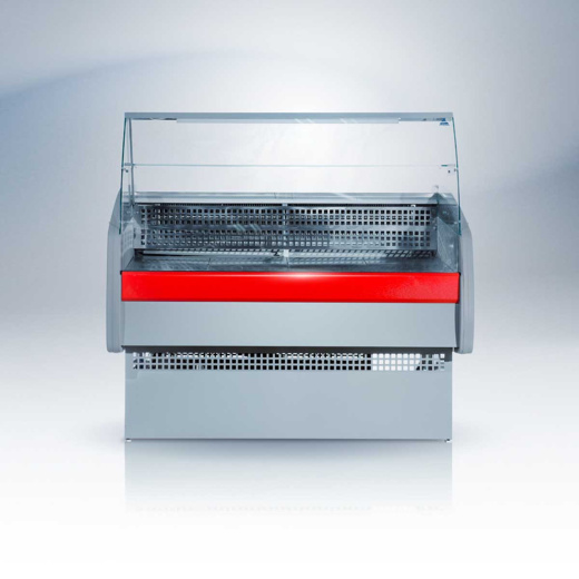 Гастрономическая морозильная витрина с панорамным стеклом Ангара 1 1,3м -12-15