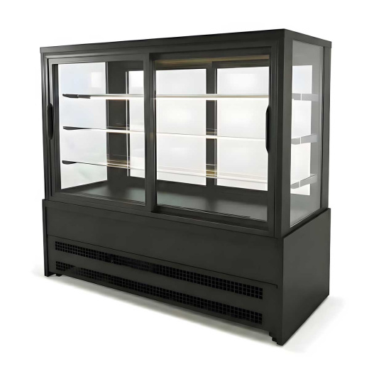 Кондитерская витрина Кондитер Куб Д нейтральная 1,5 м.