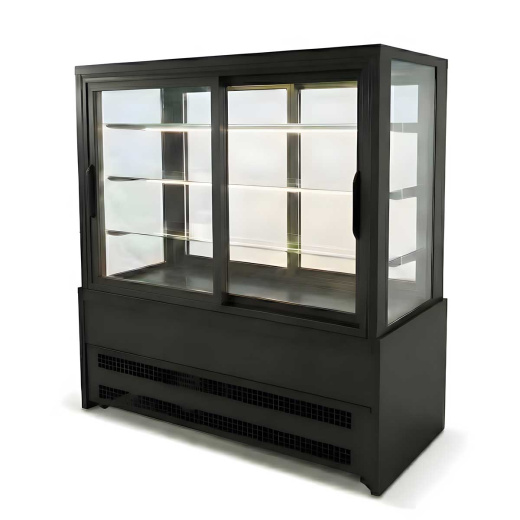 Кондитерская витрина Кондитер Куб Д нейтральная 1,3 м.